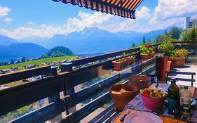 Le Nid D'Aigle Apt 405 Leysin Centre Avec Forfait Piscine Sauna Jacuzzi En Option